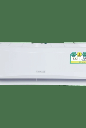 croma-5-in-1-convertible-1-ton-3-star-inverter-split-ac-with-anti-dust-filter-copper-condenser