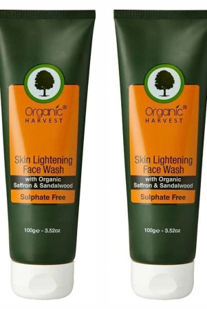 organic-harvest-skin-lightening-face-wash-100gm-each-pack-of-2