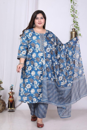 swasti-cotton-printed-kurti-with-palazzo-womens-stitched-salwar-suit-blue-pack-of-1-none