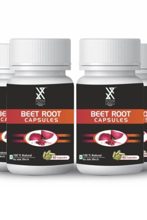 xovak-pharmtech-organic-beet-root-capsule-200-gm-pack-of-4