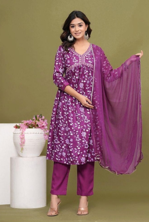 glorious-rayon-printed-kurti-with-pants-womens-stitched-salwar-suit-purple-pack-of-1-none