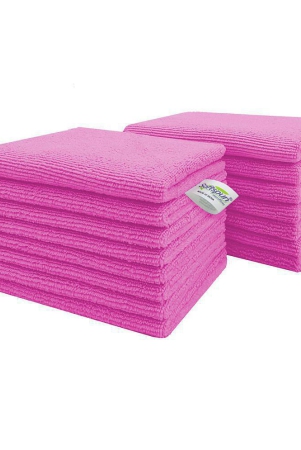 softspun-microfiber-cloth-15pcs-small-20x30cms-340-gsm-pink-thick-lint-streak-free-multipurpose-cloths-automotive-microfibre-towels-for-kitchen-cleaning-polishing-washing-deta