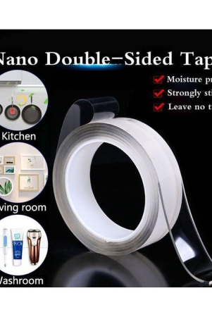 double-sided-nano-strong-grip-waterproof-traceless-removable-washable-adhesive-reusable-tape