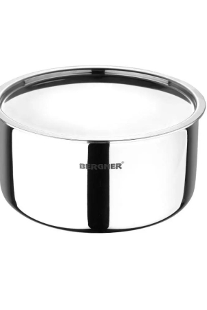 bergner-argent-tri-ply-stainless-steel-tope-patila-with-stainless-steel-lid-gas-induction-compatible-silver-20-cm