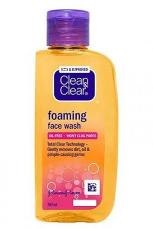 Clean & Clear Foaming Face Wash 50ml