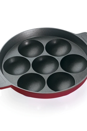 premier-non-stick-deluxe-paniyara-pan-with-handle-7-cavity