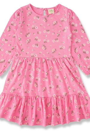 juscubs-pink-cotton-girls-fit-and-flare-dress-pack-of-1-none