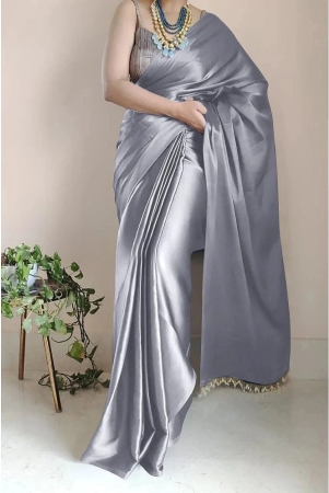 apnisha-satin-solid-saree-with-blouse-piece-grey-pack-of-1-grey