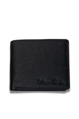 MasterCrafts MEX Men's Milled Wallet - Black