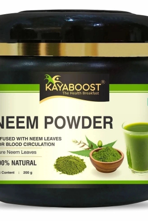 kayaboost-neem-powder-for-eating-face-pack-diabetes-drink-fever-liver-200-g