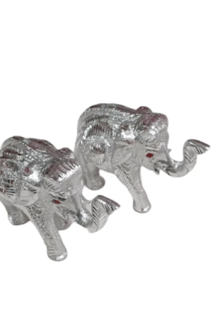 a-pair-of-silver-plated-elephants-pack-of-2