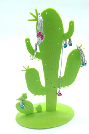 connectwide-cactus-jewelry-necklace-stud-earring-holder-organizer-display-rack-tower-stand-tree-jewelry-multi-functional-displaystandholderrack