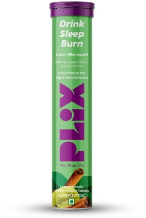 The Plant Fix Plix Drink Sleep Burn with Green Coffee(15 Tablets)