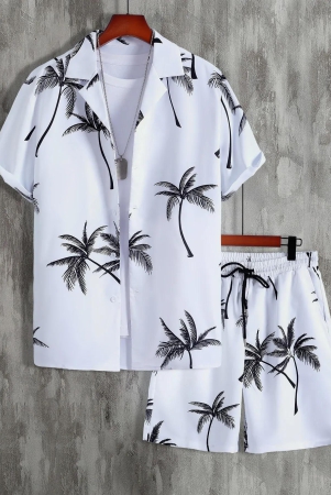 palm-tree-print-mens-shirt-and-shorts-set-short-sleeve-s-40-white