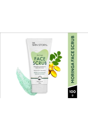 moringa-gentle-face-scrub-deep-exfoliating-cleanser-for-blackheads-dead-skin-cells-100-gm