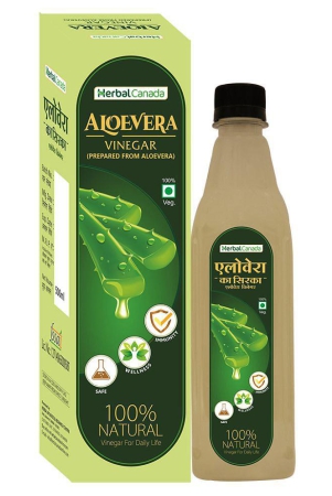 Herbal Canada Aloevera Vinegar Liquid 500 ml Pack Of 1