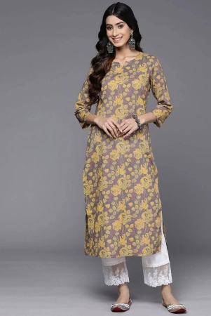 varanga-cotton-printed-straight-womens-kurti-yellow-pack-of-1-none