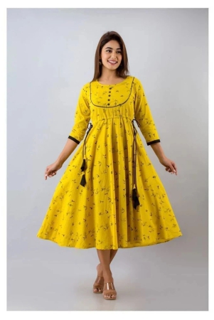 svarchi-yellow-cotton-womens-anarkali-kurti-pack-of-1-xl