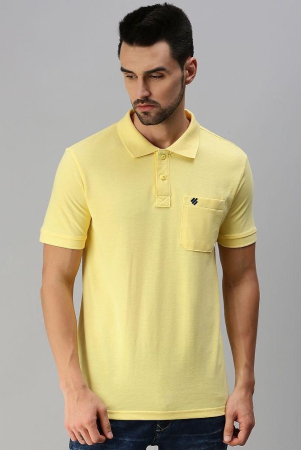 onn-yellow-cotton-blend-regular-fit-mens-polo-t-shirt-pack-of-1-none