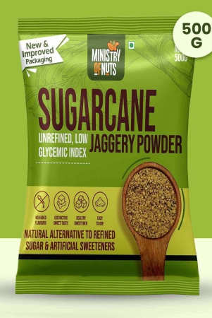 ministry-of-nuts-sugarcane-jaggery-powder-500g-traditional-sweeteneradditives-and-preservative-freegur-powderchemical-free-sugar