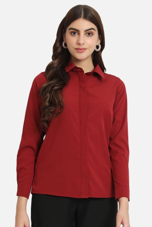 all-ways-you-red-crepe-womens-shirt-style-top-pack-of-1-none