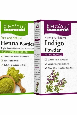 elecious-naturals-indigo-and-henna-powder-for-black-hair-200-grams-each-natural-hair-dye