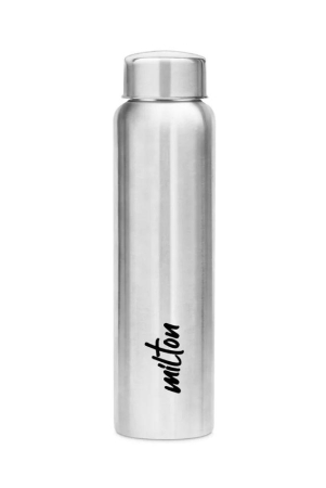 Milton Aqua 1000 ML Stainless Steel Water Bottle | 1 Pc Silver