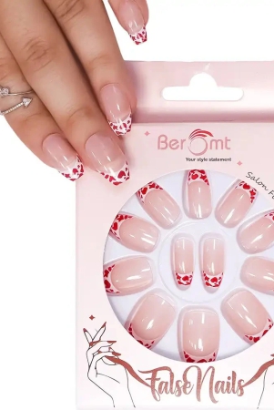 french-tips-nail-kit-included-red-nude