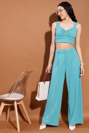 ketch-sea-green-solid-pant-top-set-none