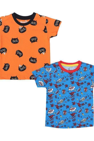 nammababy-orange-cotton-boys-t-shirt-pack-of-2-none