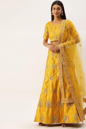 om-shantam-sarees-yellow-silk-blends-chaniya-choli-semi-stitched-lehenga-single-free-size