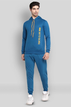 OFF LIMITS - Blue Polyester Regular Fit Printed Mens Sports Tracksuit ( Pack of 1 ) - S