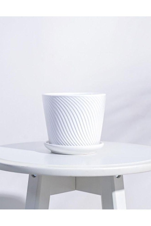 ugaoo-white-ceramic-planters-pack-of-1-white