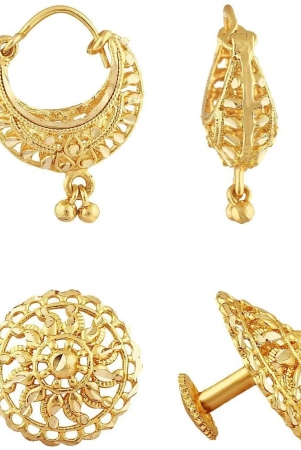 vivastri-golden-stud-earrings-pack-of-2-golden