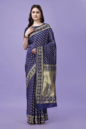 leelavati-banarasi-silk-embellished-saree-with-blouse-piece-navy-blue-pack-of-1-navy-blue