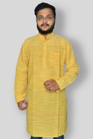 deshbandhu-dbk-yellow-cotton-blend-mens-regular-kurta-pack-of-1-none