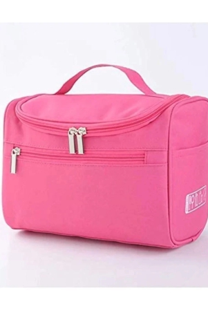 sunesh-creation-pink-travel-kit-bag-1-pc-pink