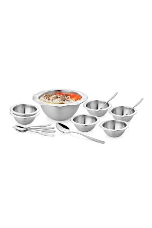 vinayak-international-wave-dessert-set-of-14-pcs-serving-bowl-1950-ml-bowl-280-ml