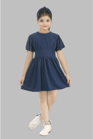 pichkari-navy-blue-rayon-girls-frock-pack-of-1-none