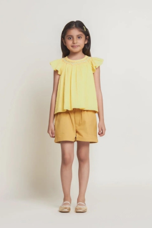 fefa-flutter-sleeveless-embroided-cotton-girls-top-yellow-10-11y