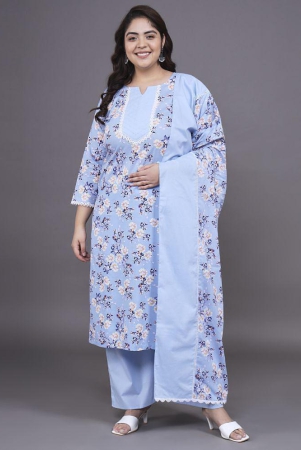 tissu-cotton-printed-kurti-with-palazzo-womens-stitched-salwar-suit-blue-pack-of-1-none