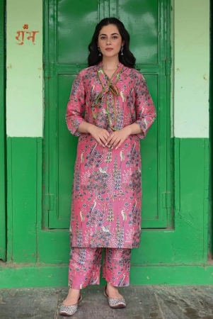 flamingo-kurta-pant-set-xxl