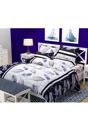 polycotton-printed-double-bedsheets-royal-blue