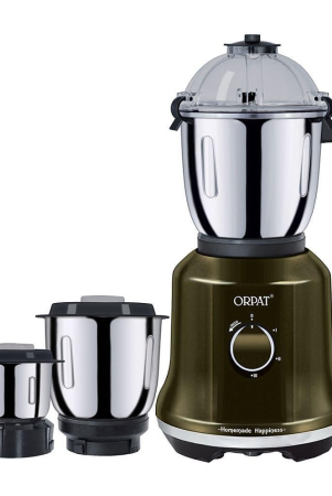 Orpat Mixer Kitchen Bot 1200 Watt 3 Jar Juicer Mixer Grinder