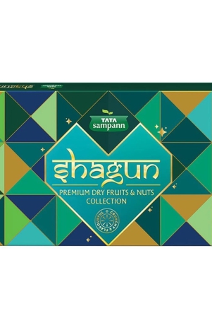 tata-sampann-shagun-dry-fruits-nuts-gift-box-assorted-pack-of-4-200g-choicest-selection-for-festive-function-gifting-corporate-gifting-salted-roasted-almonds-salted-roasted-cashews-seedless-raisins-dry-fruits-nuts-mix