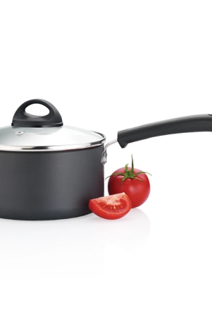 premier-trendy-black-hard-anodised-sauce-pan-with-glass-lid-18-cm