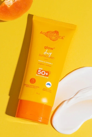 glow-dewy-sunscreen-with-spf-50-pa-for-uvab-blue-light-protection-no-white-cast-80g