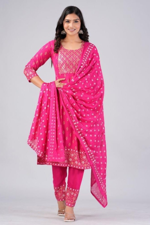 mauka-rayon-printed-kurti-with-pants-womens-stitched-salwar-suit-pink-pack-of-1-none