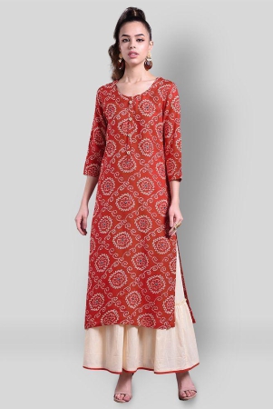 Doriya - Red Rayon Women's Stitched Salwar Suit ( Pack of 1 ) - L