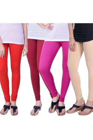 tcg-combo-of-4-leggings-gray-red-pink-orangegl414-s